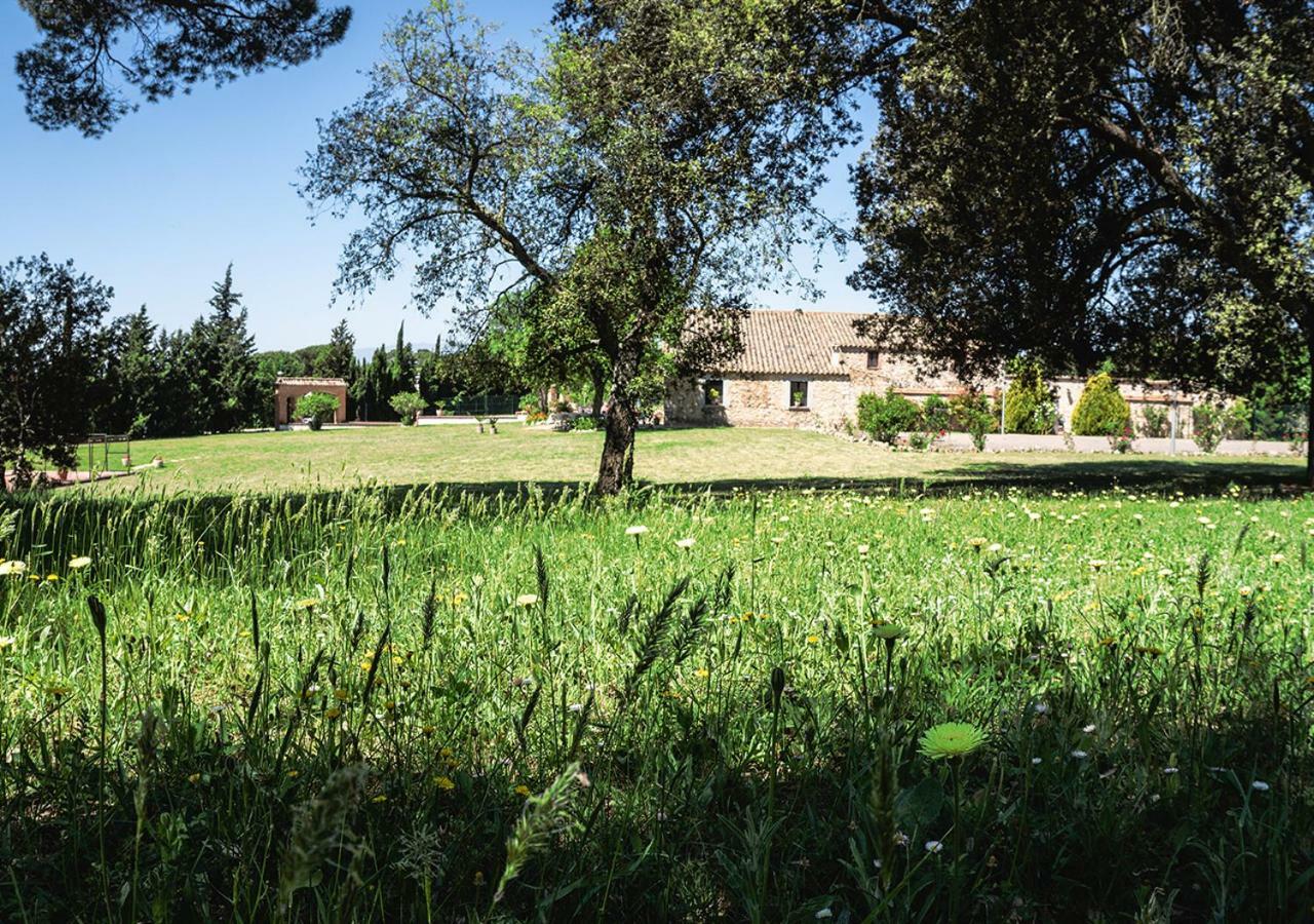 Masia Can Solà Gros Caldes de Malavella Esterno foto