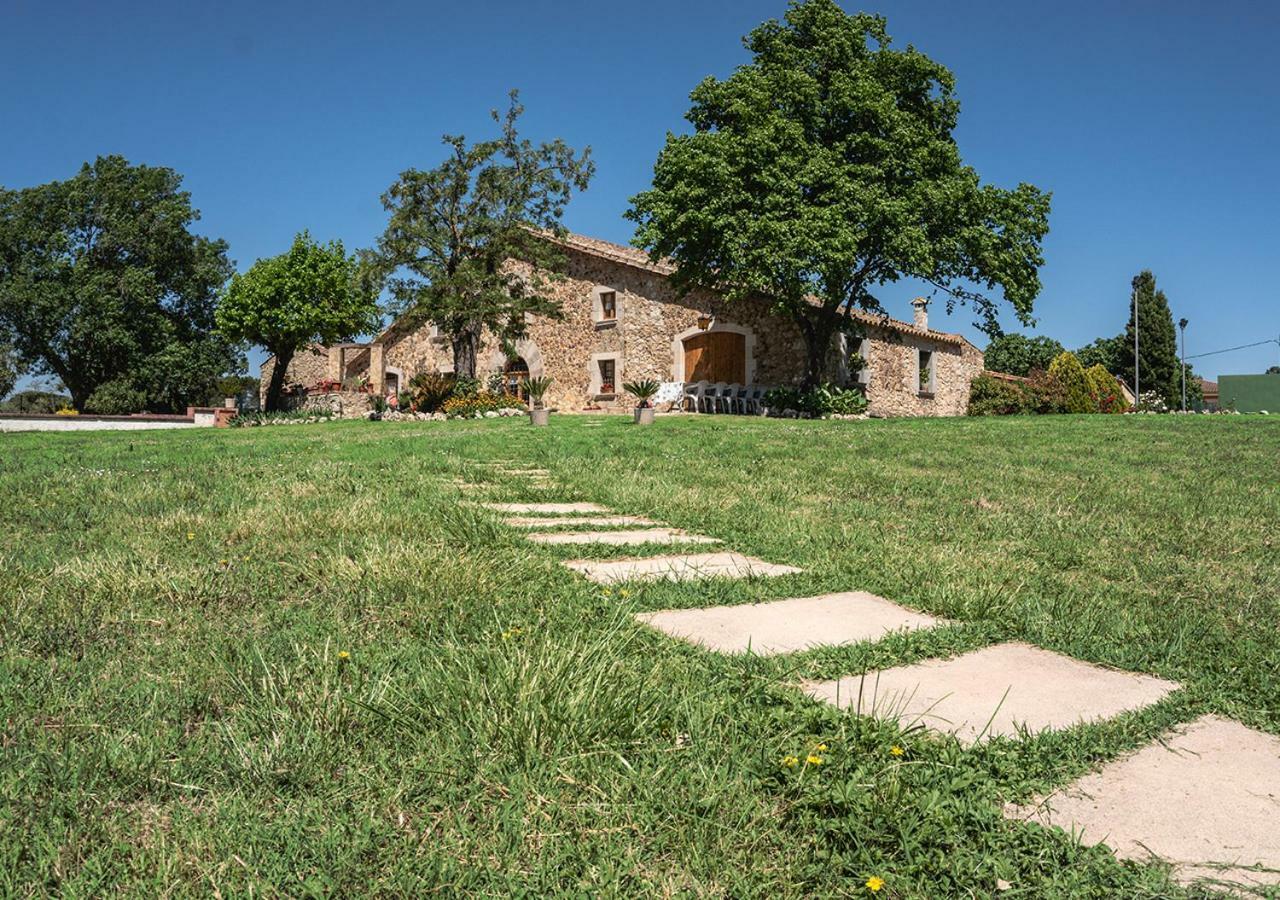 Masia Can Solà Gros Caldes de Malavella Esterno foto