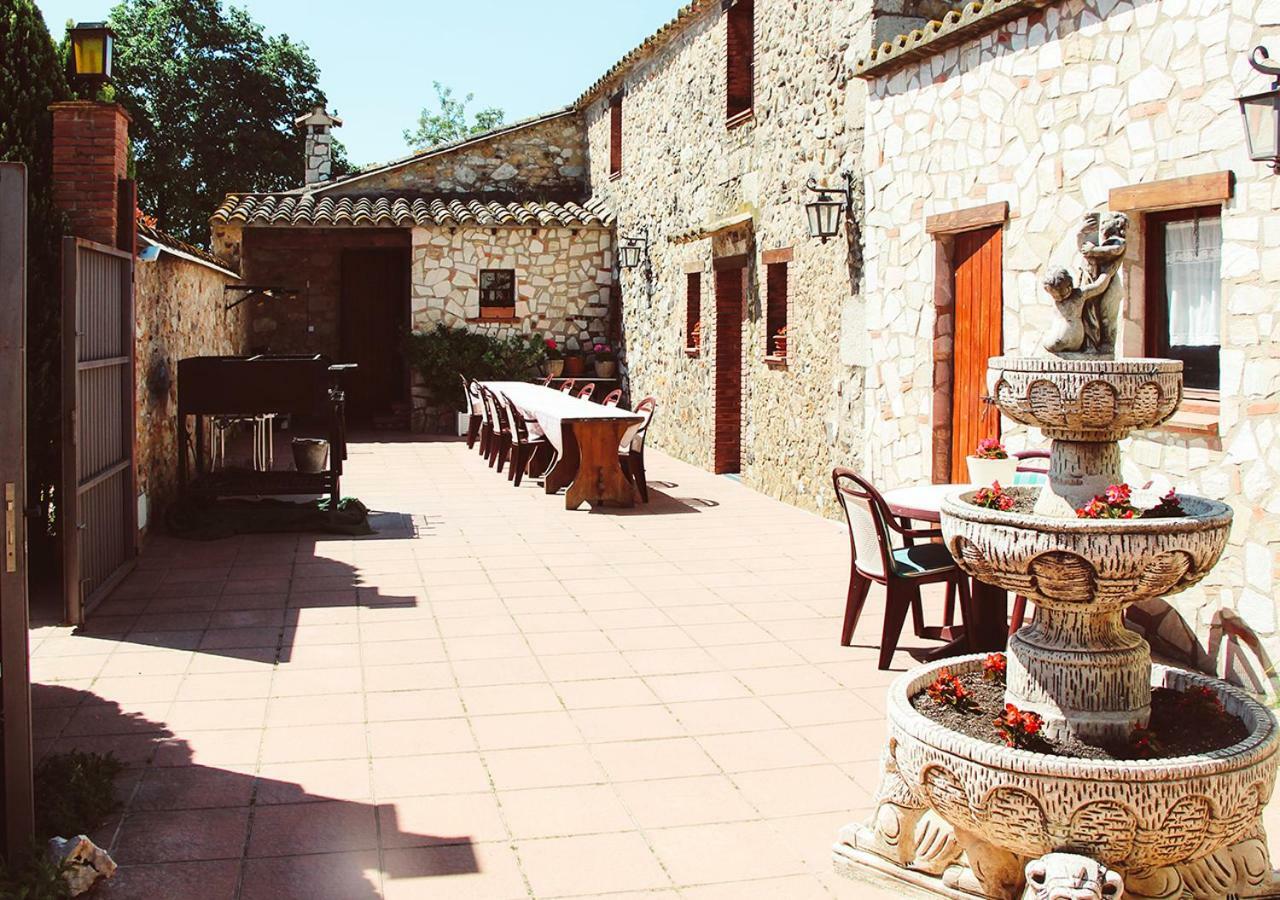 Masia Can Solà Gros Caldes de Malavella Esterno foto
