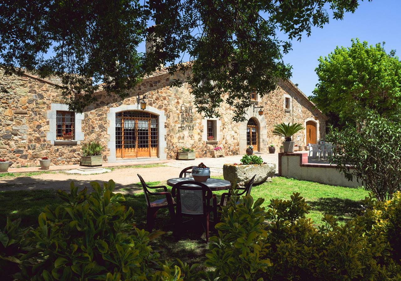Masia Can Solà Gros Caldes de Malavella Esterno foto
