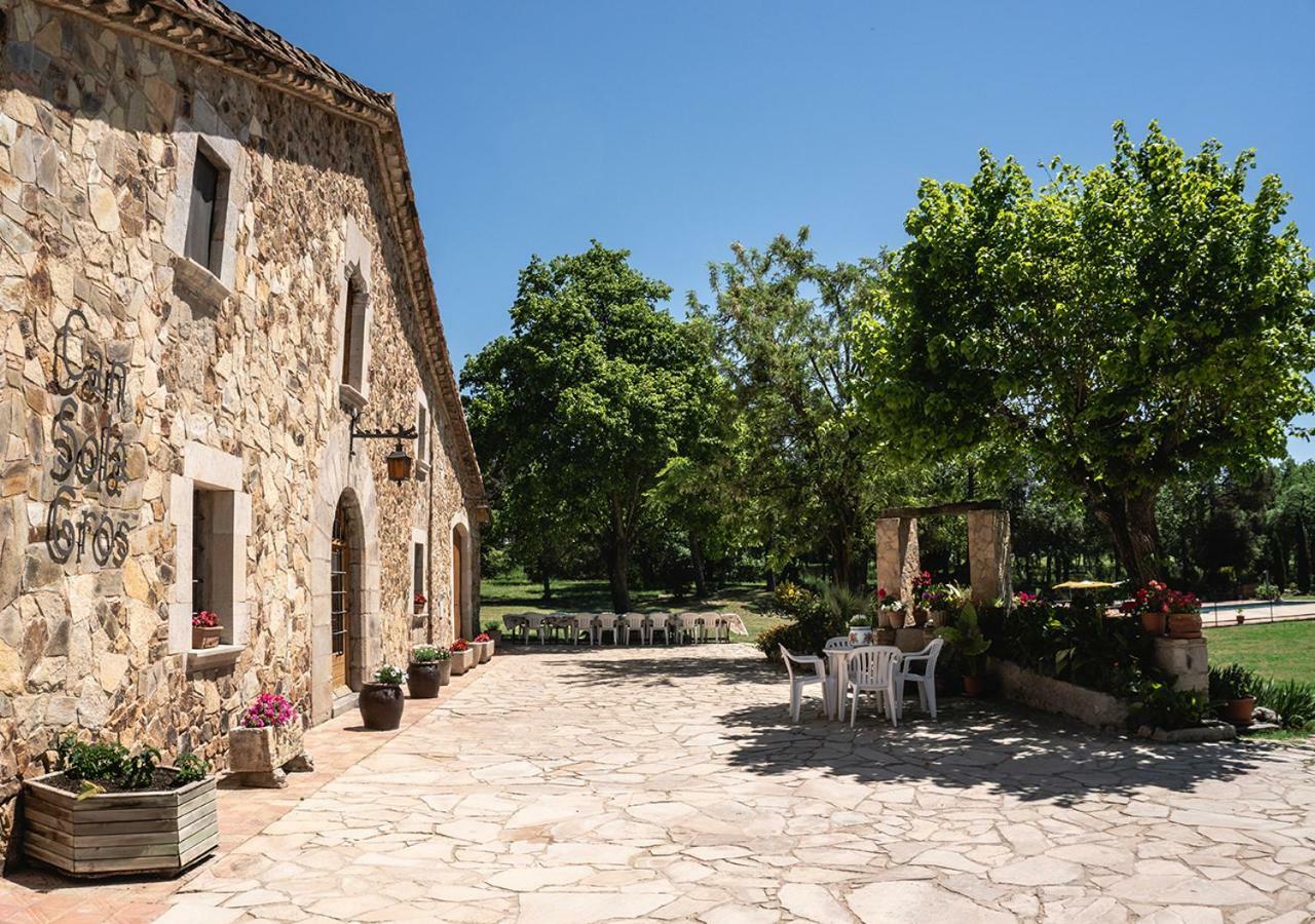 Masia Can Solà Gros Caldes de Malavella Esterno foto